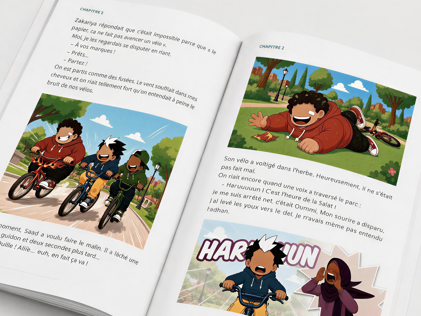 Page intérieure du livre — chapitre 1